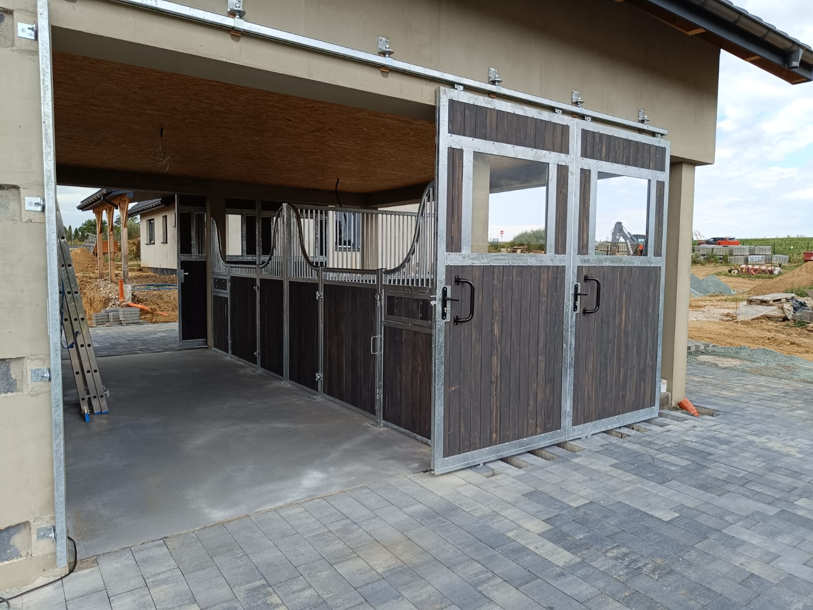 Façade Spirit — box ouvert sans barreaux bien-être du cheval – Image 11