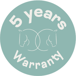 Badge garantie 5 ans MK Horse Solutions