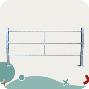 Visuel sur une barrière de terrasse mkhorsesolutions